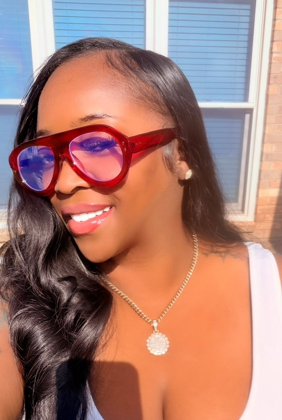 Ruby Red Luxe Frames